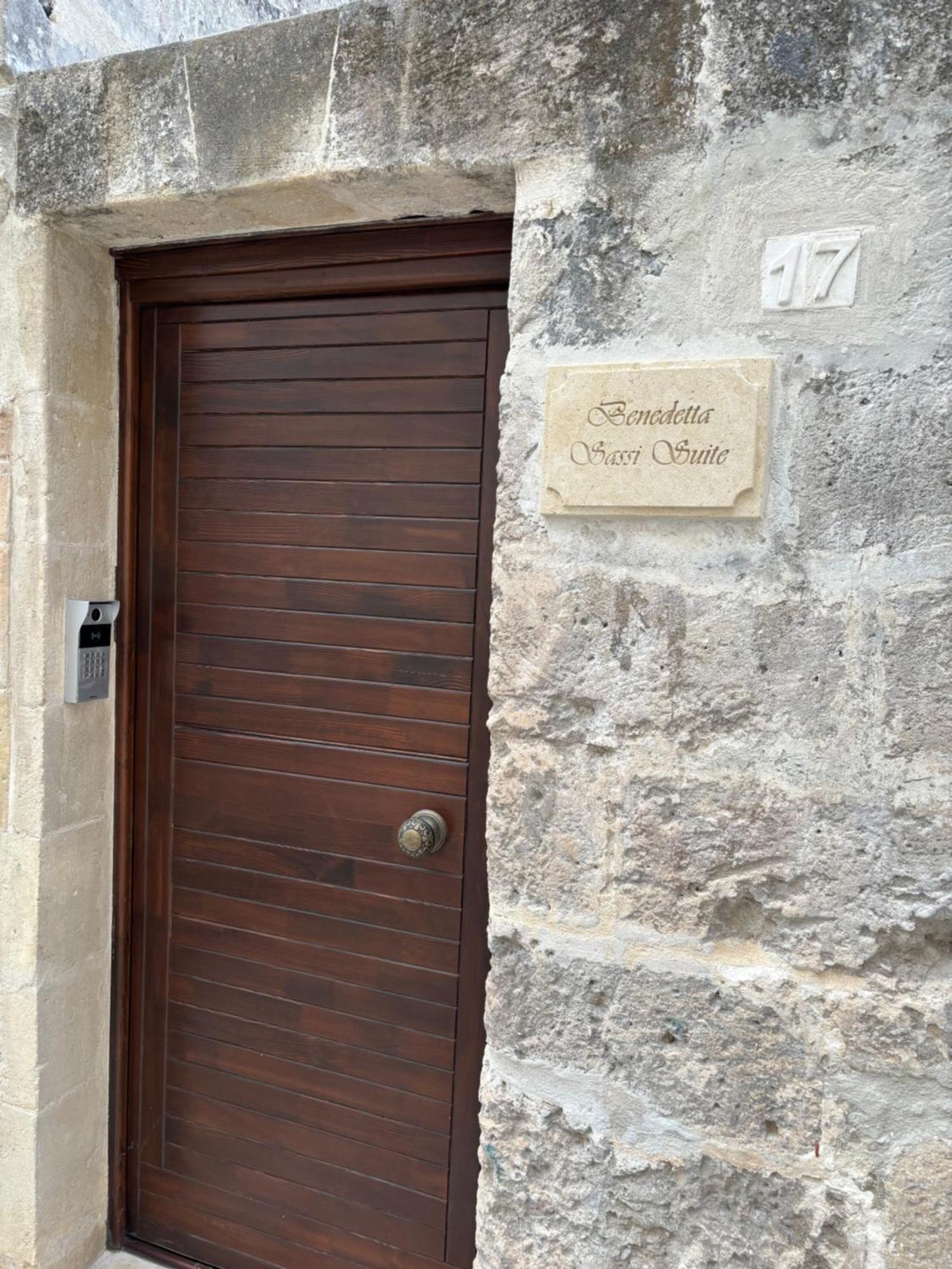 Benedetta Sassi Suite Matera Exteriör bild