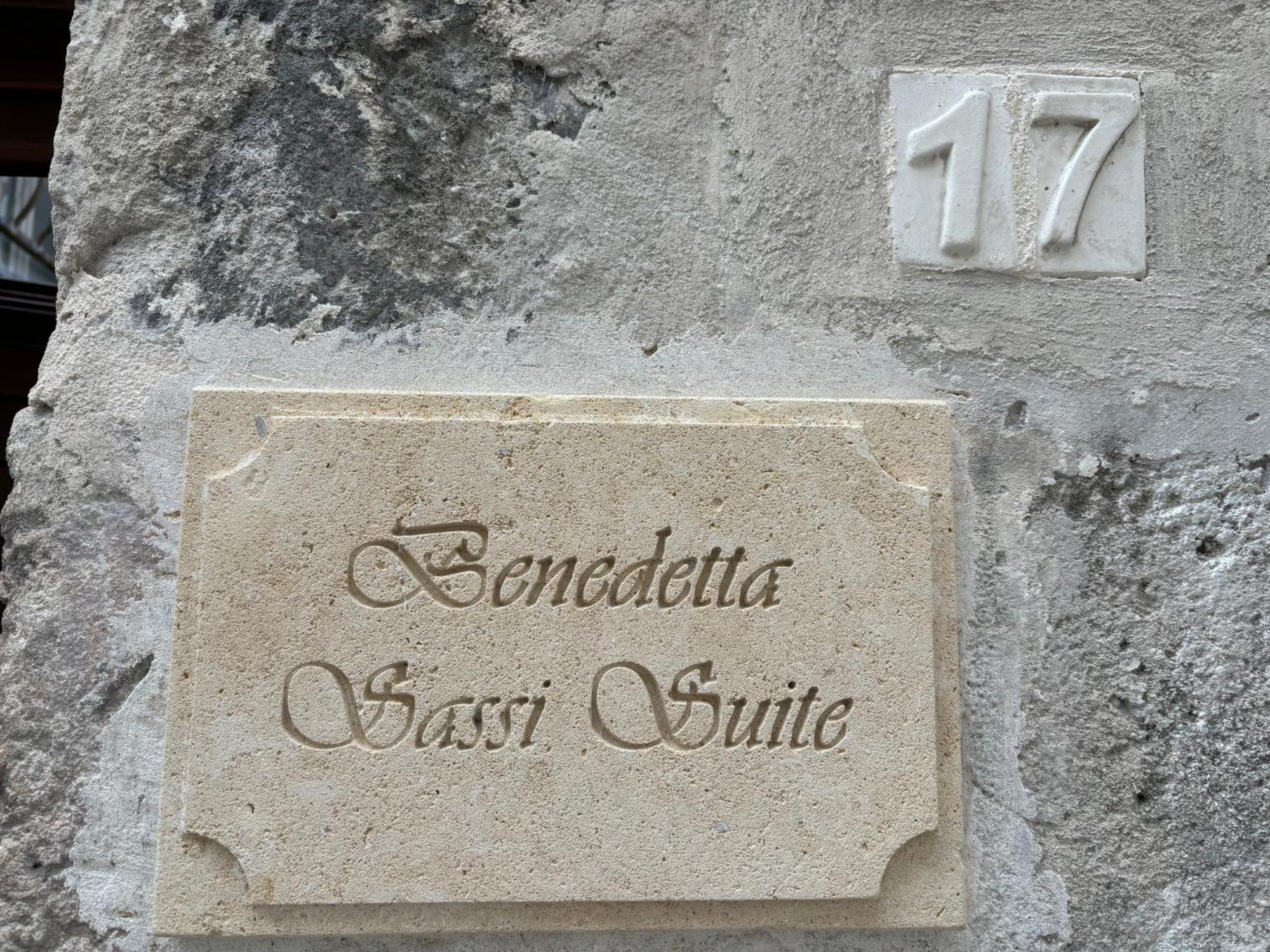 Benedetta Sassi Suite Matera Exteriör bild